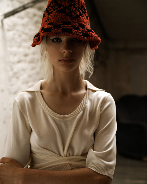 Bing crocheted bucket hat Vivace