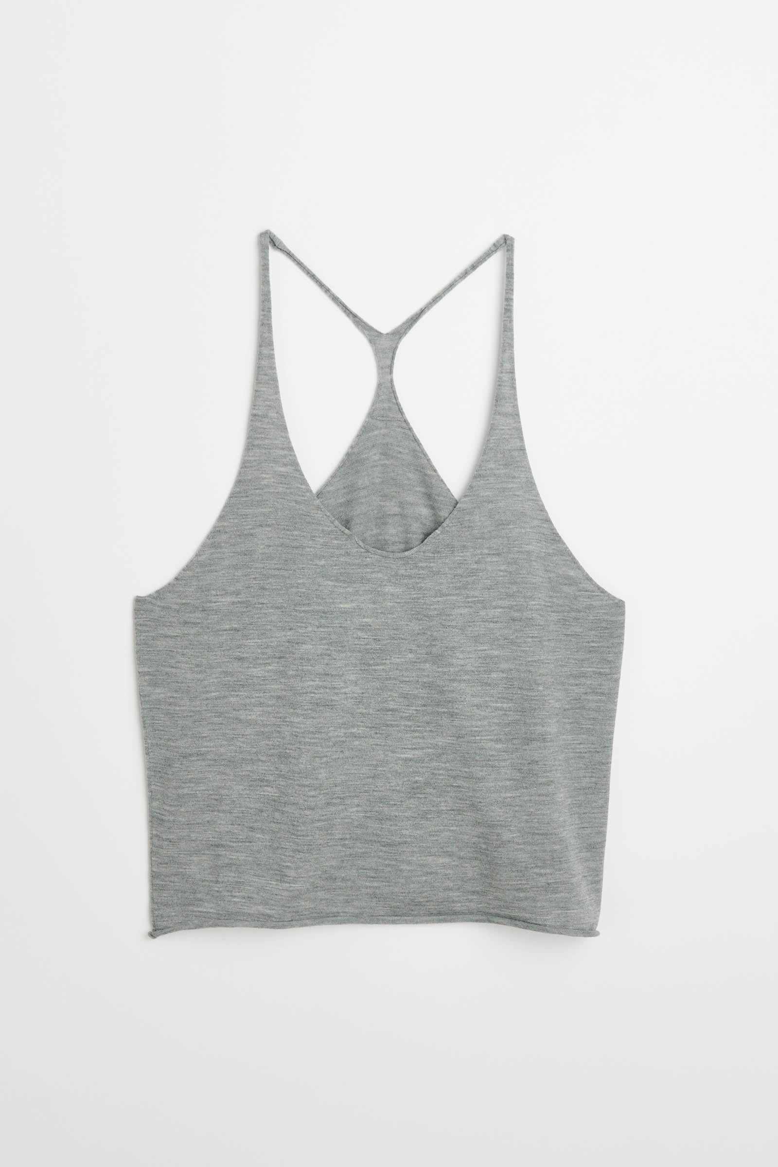 Tavi Womens Twist Back Tank Top (Heather)