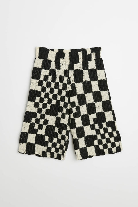 Pi Short Nero Ecru