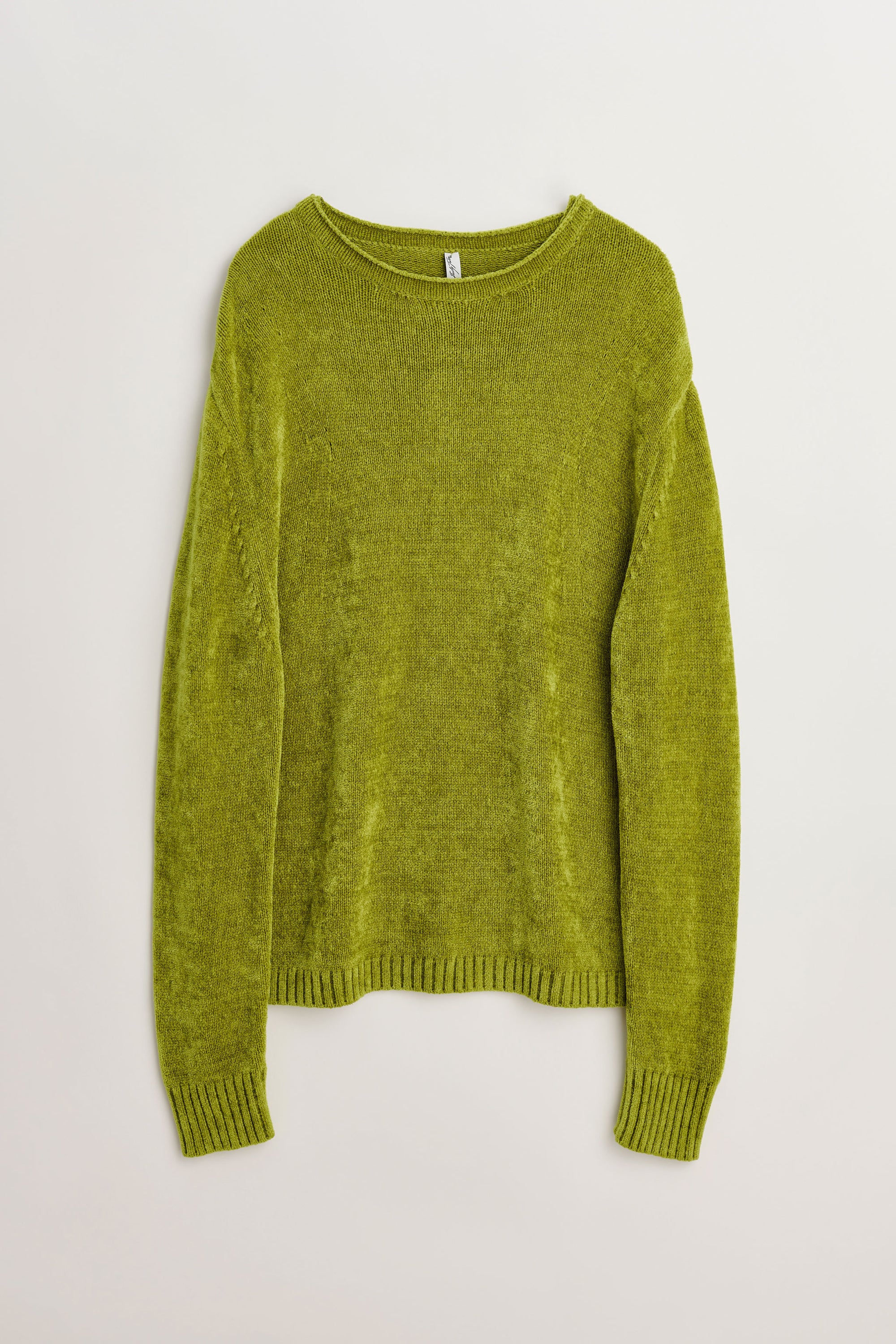 Jelle velour pullover Green tea