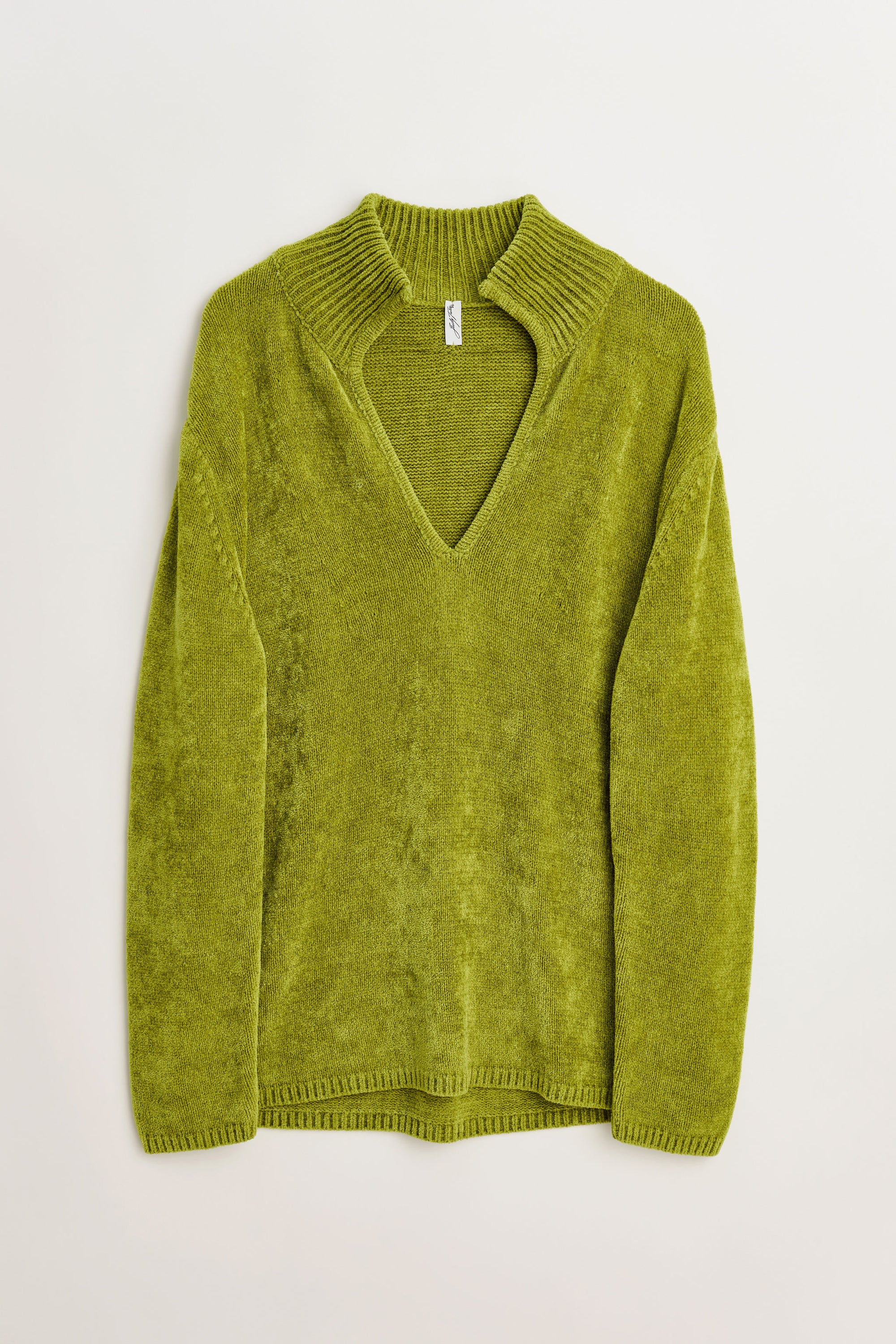 Gio velour pullover Green Tea