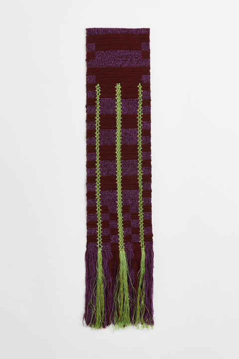 Castle scarf Purple combo