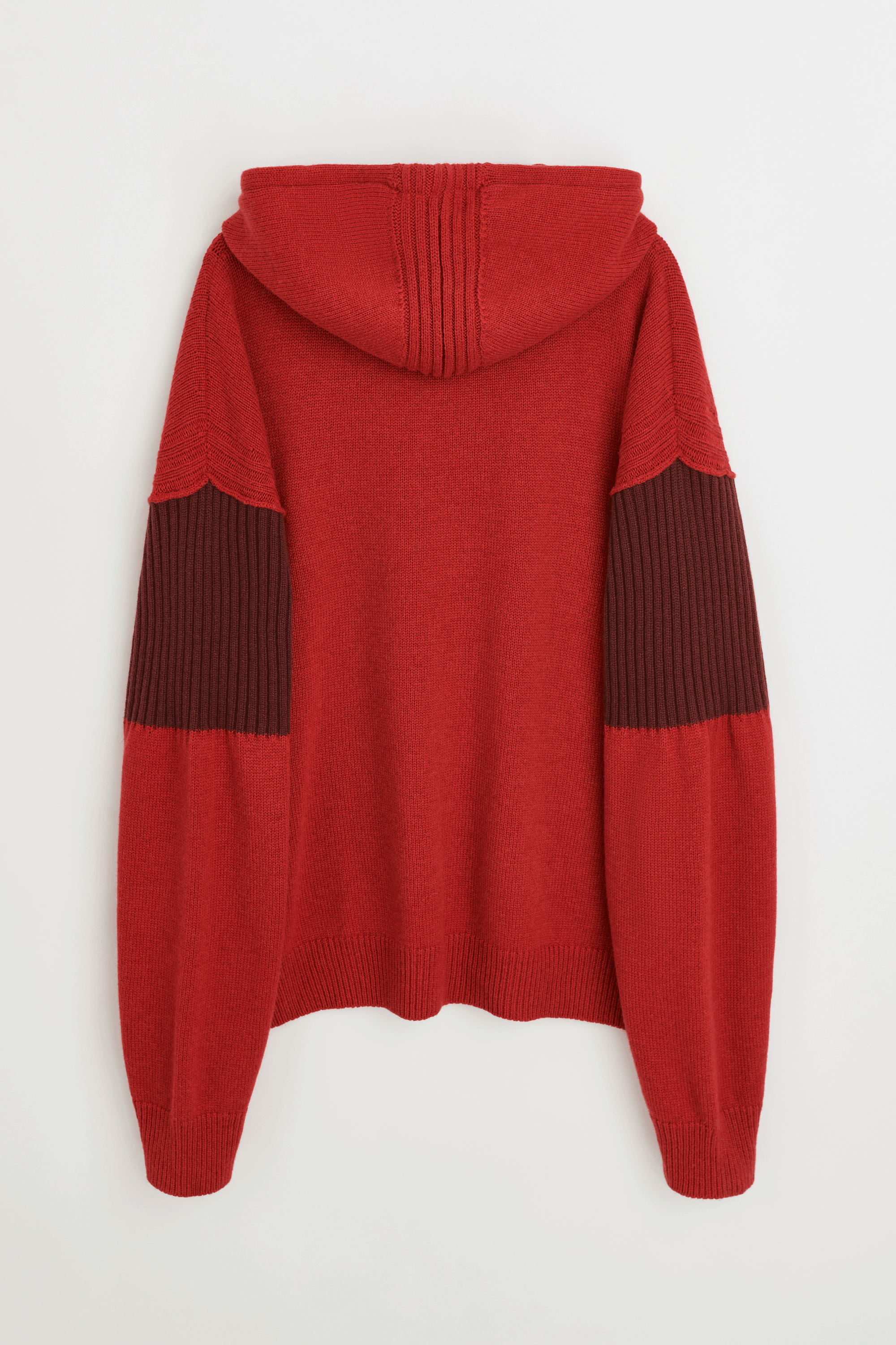 Leif hoodie in Ginger Brick Stripe