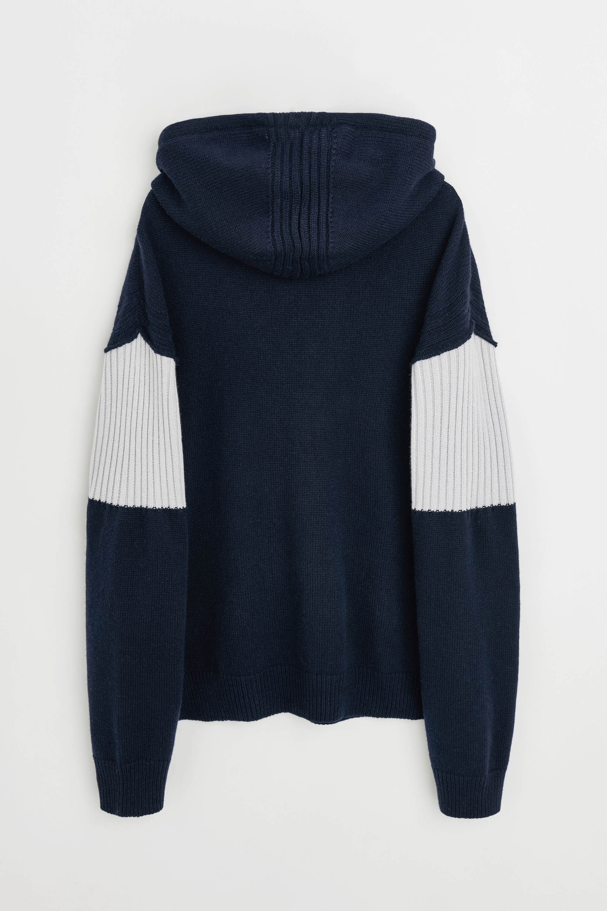 Leif hoodie in Ink Yacht Stripe